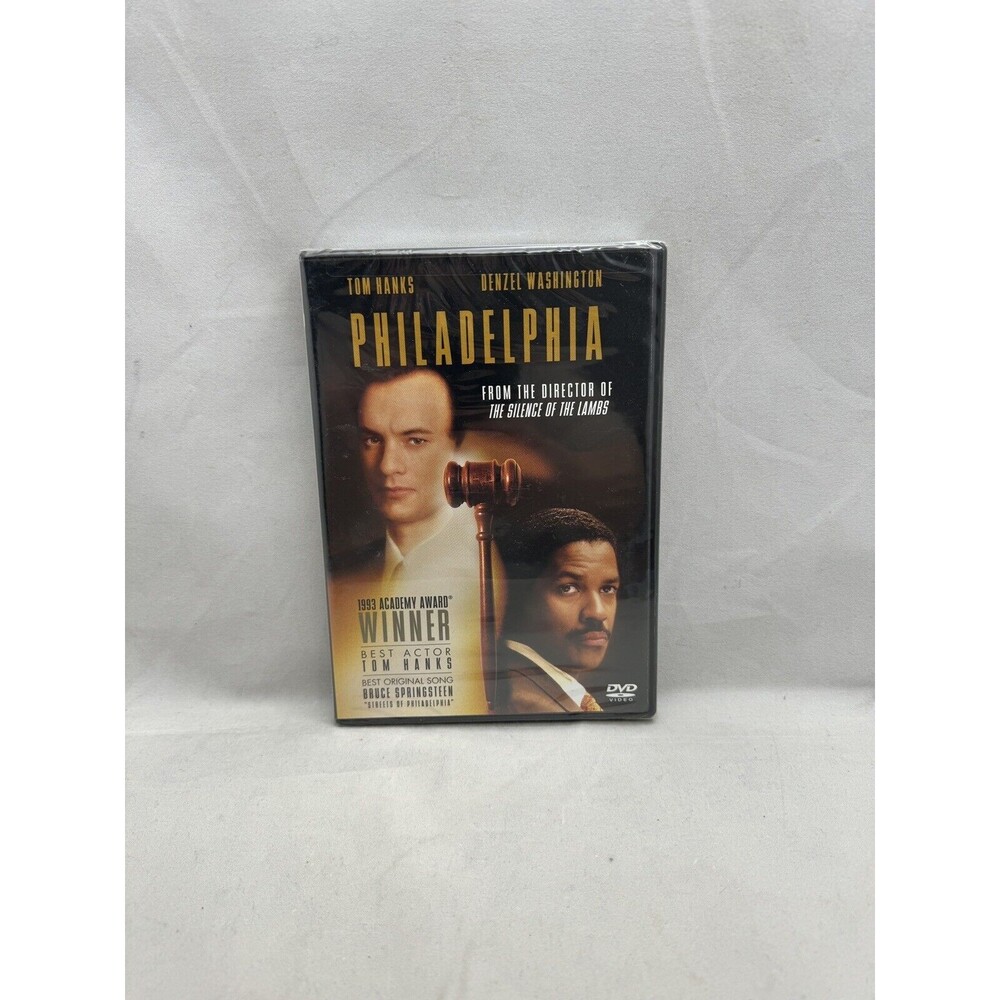 Philadelphia DVD 1993 Tom Hanks Denzel Washington Movie